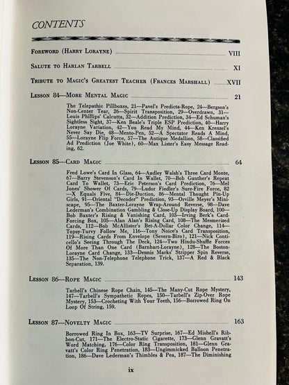 Tarbell Course in Magic Vol. 7 - Harlan Tarbell (USED)