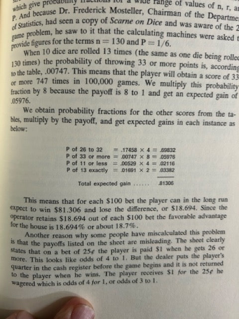 Scarne On Dice - John Scarne & Clayton Rawson