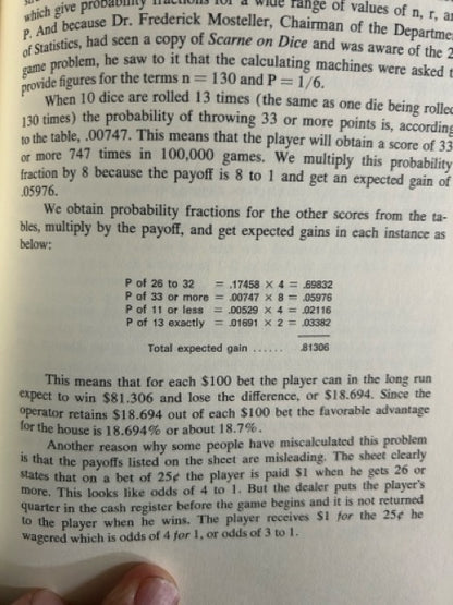 Scarne On Dice - John Scarne & Clayton Rawson