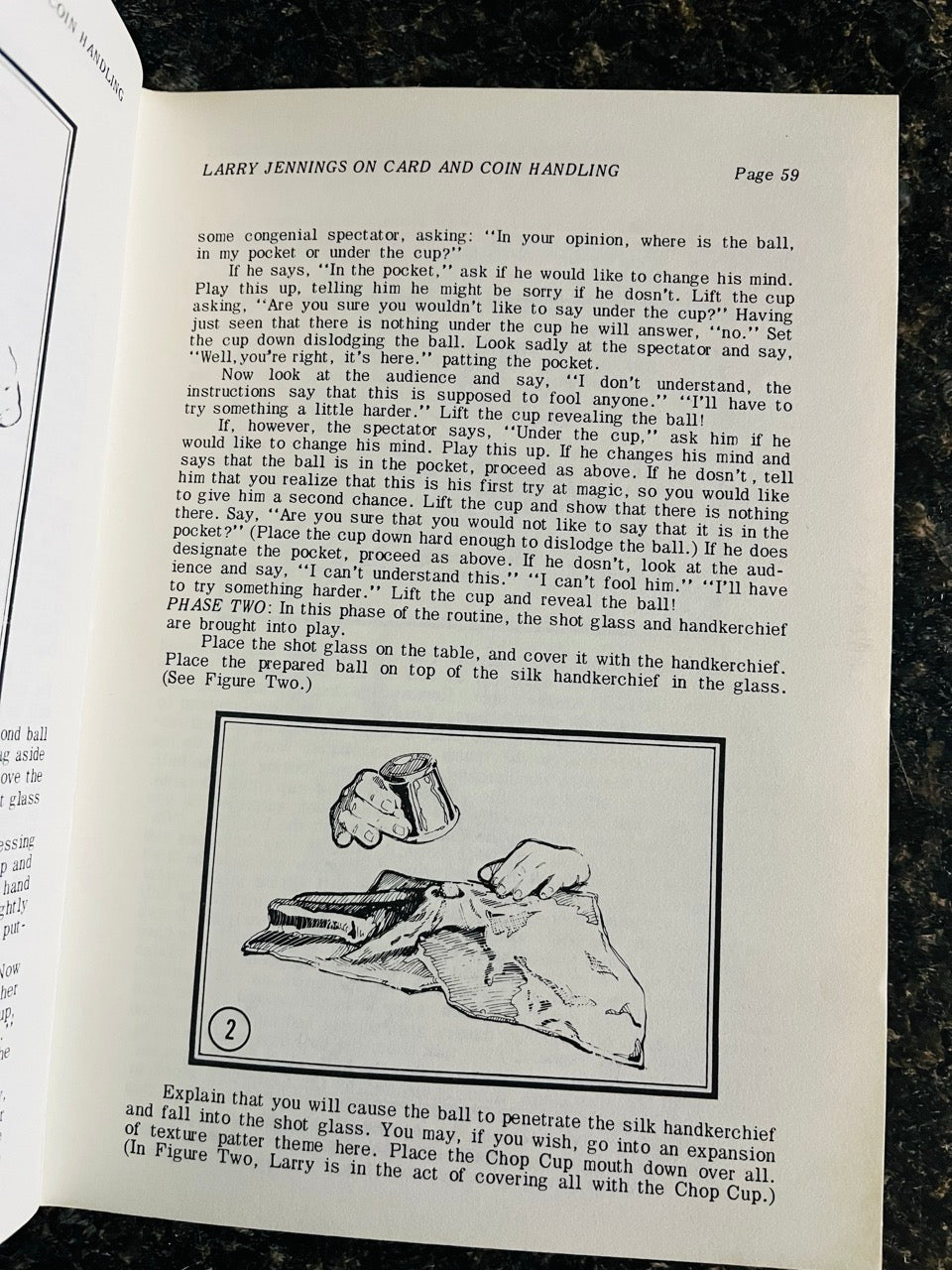 Larry Jennings on Card & Coin Handling - Larry Jennings (paperback)