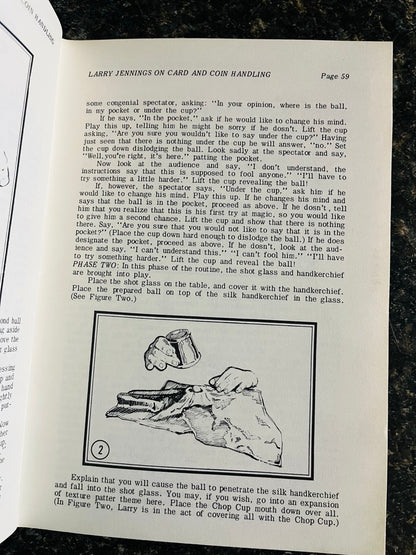 Larry Jennings on Card & Coin Handling - Larry Jennings (paperback)