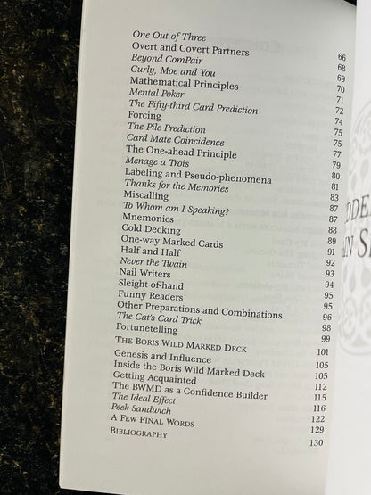 Hidden in Plain Sight: A Manual for Marked Cards - Kirk Charles & Boris Wild