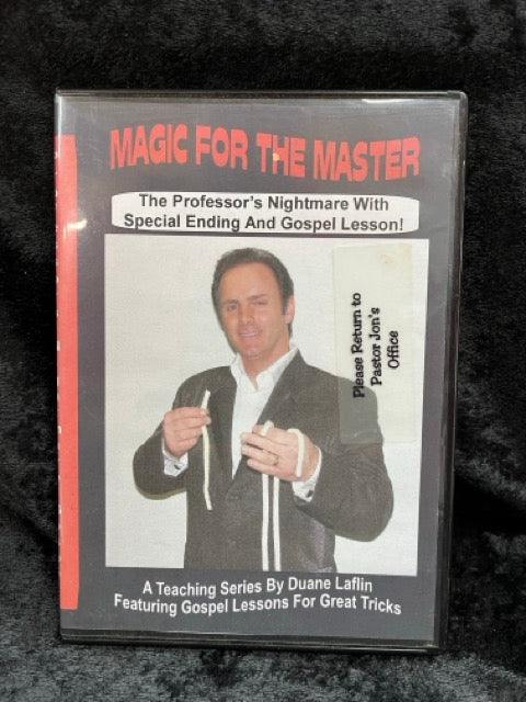 Magic For The Master (Gospel DVD) - Duane Laflin + Props