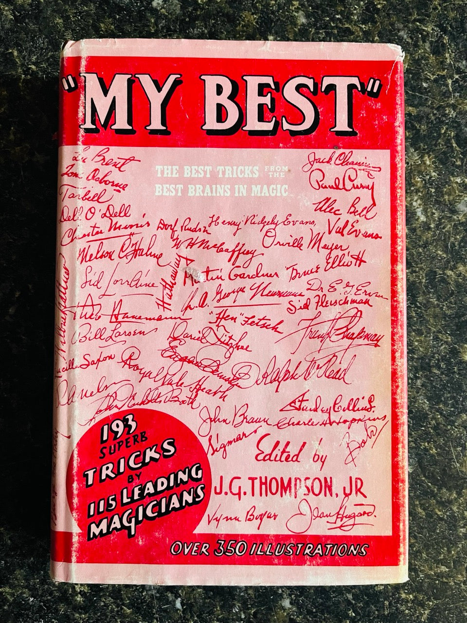 "My Best" - J. G. Thompson, Jr.