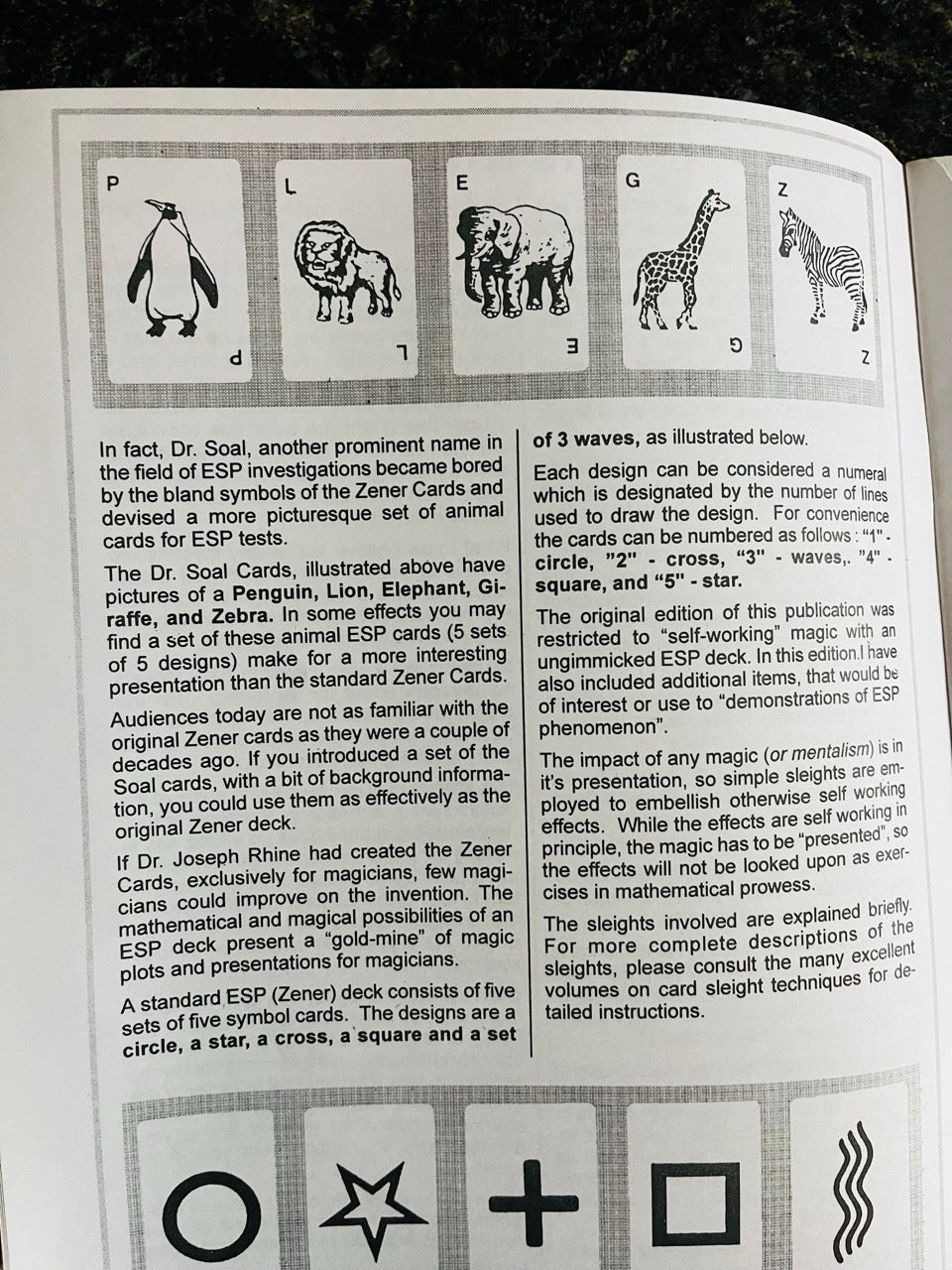 Magic with an ESP Deck - Sam Dalal (large format)