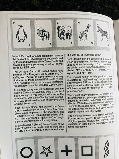 Magic with an ESP Deck - Sam Dalal (large format)