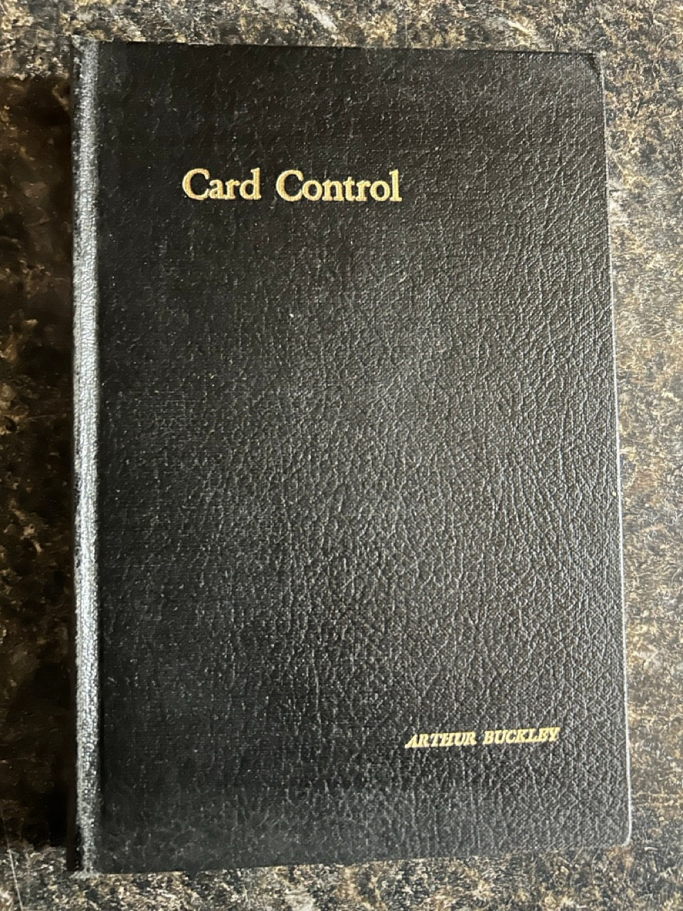 Card Control - Arthur Buckley (1st edition)