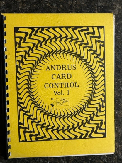Andrus Card Control, Vols. 1 & 2 - Jerry Andrus - SIGNED & NUMBRED