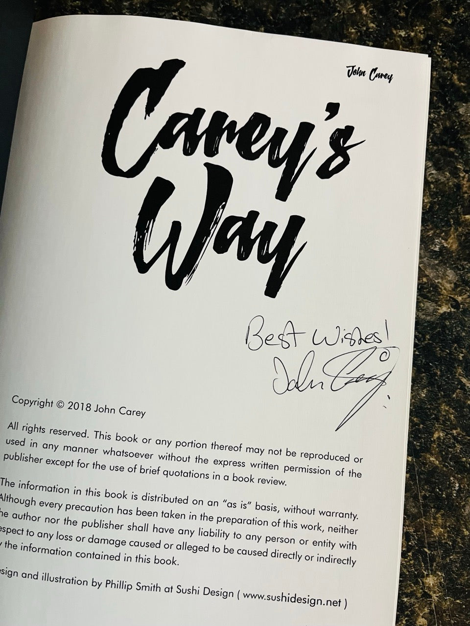 Carey's Way - John Carey - SIGNED