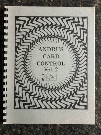 Andrus Card Control, Vols. 1 & 2 - Jerry Andrus - SIGNED & NUMBRED