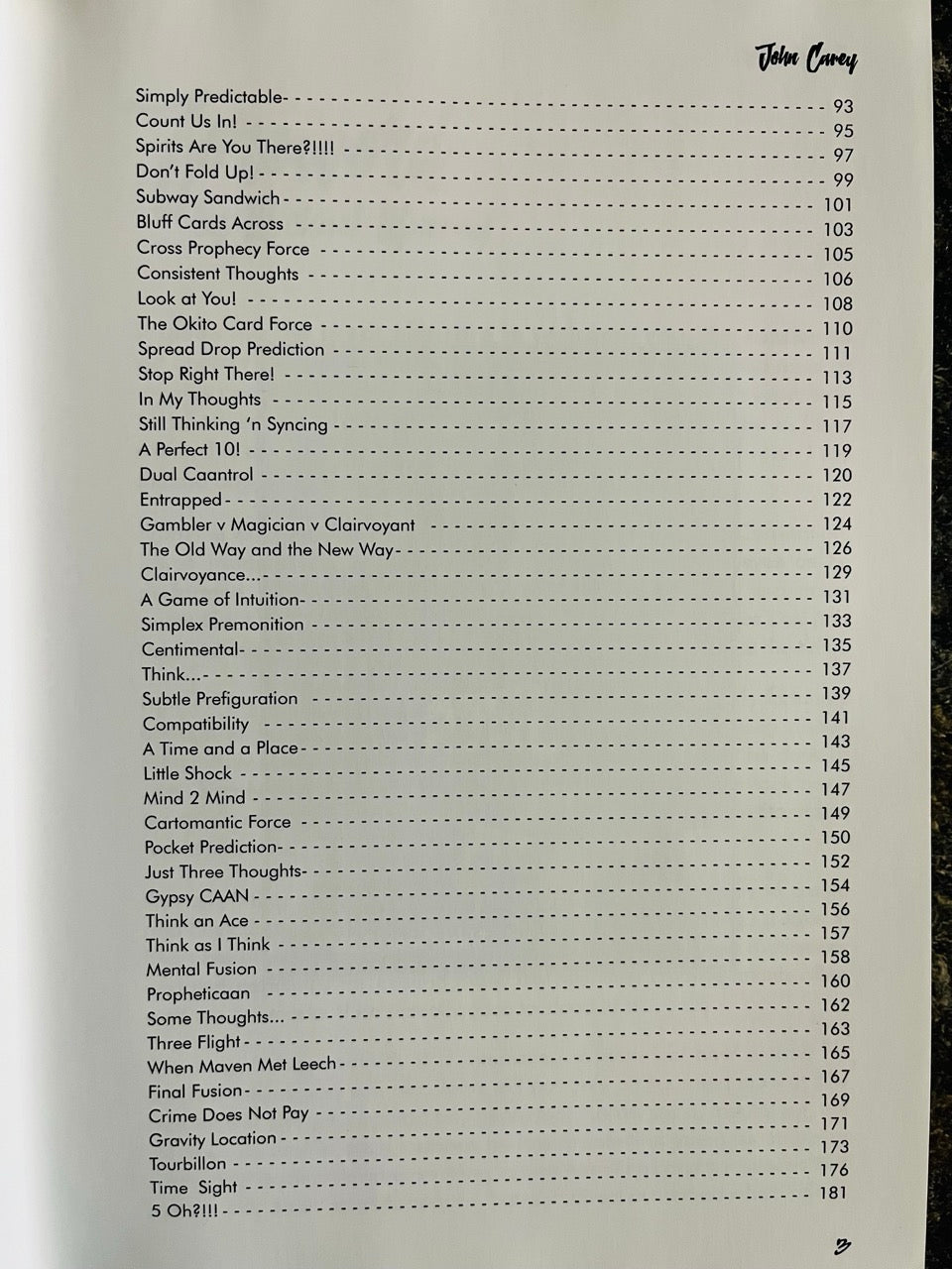 Carey's Way - John Carey - SIGNED