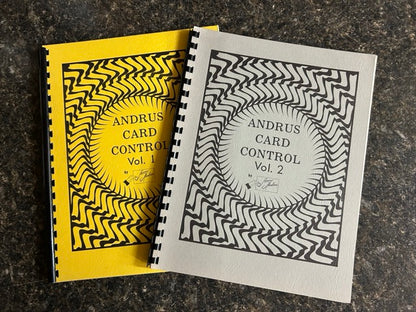 Andrus Card Control, Vols. 1 & 2 - Jerry Andrus - SIGNED & NUMBRED