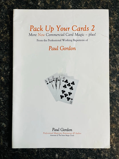Pack Up Your Cards 2 - Paul Gordon