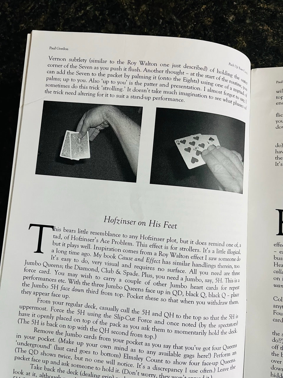 Pack Up Your Cards 2 - Paul Gordon