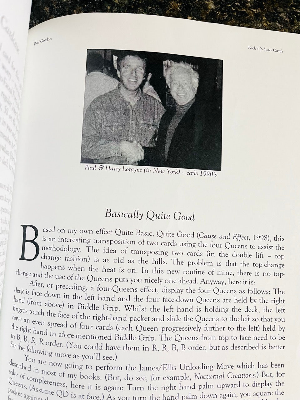 Pack Up Your Cards 2 - Paul Gordon