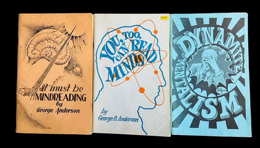 It Must Be Mindreading/You Too Can Read Minds/Dynamite Mentalism - George Anderson