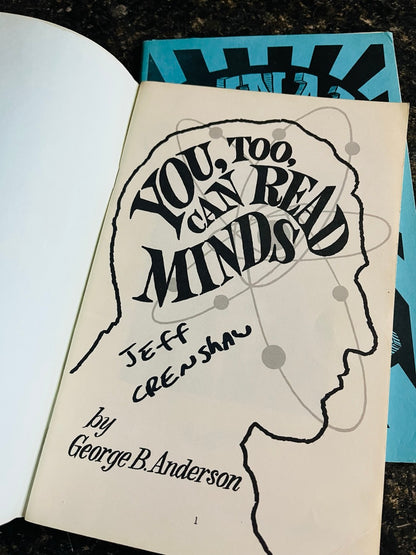It Must Be Mindreading/You Too Can Read Minds/Dynamite Mentalism - George Anderson