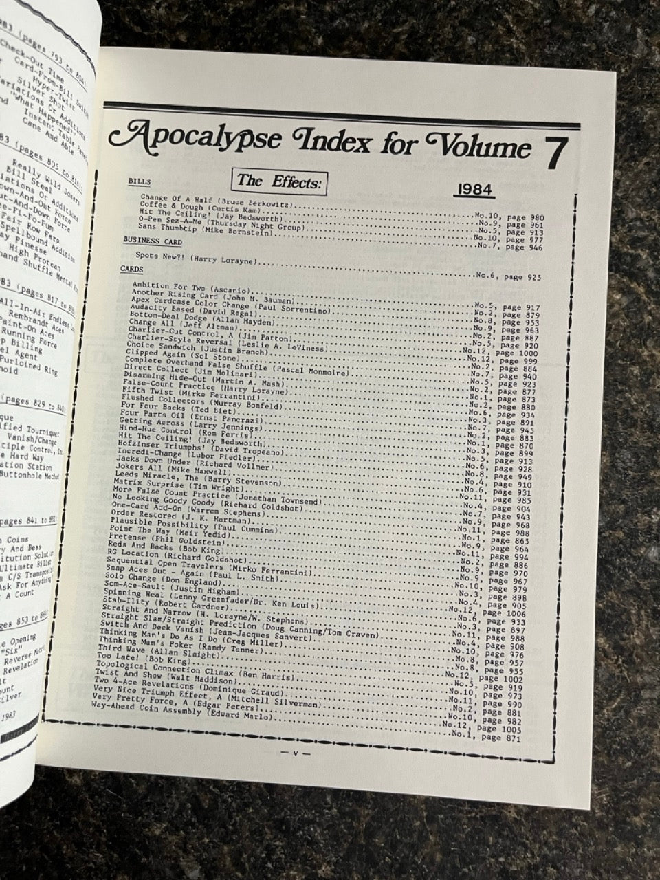 Apocalypse, Vol. 2 (6-10) - Harry Lorayne