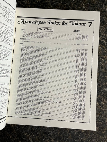 Apocalypse, Vol. 2 (6-10) - Harry Lorayne