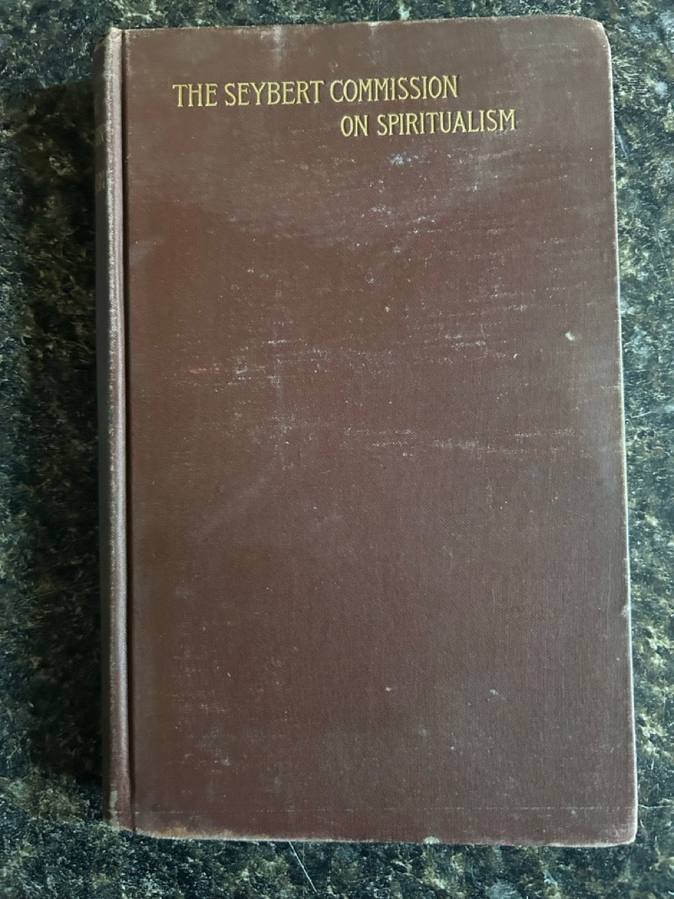 The Seybert Commission on Spiritualism - Henry Seybert