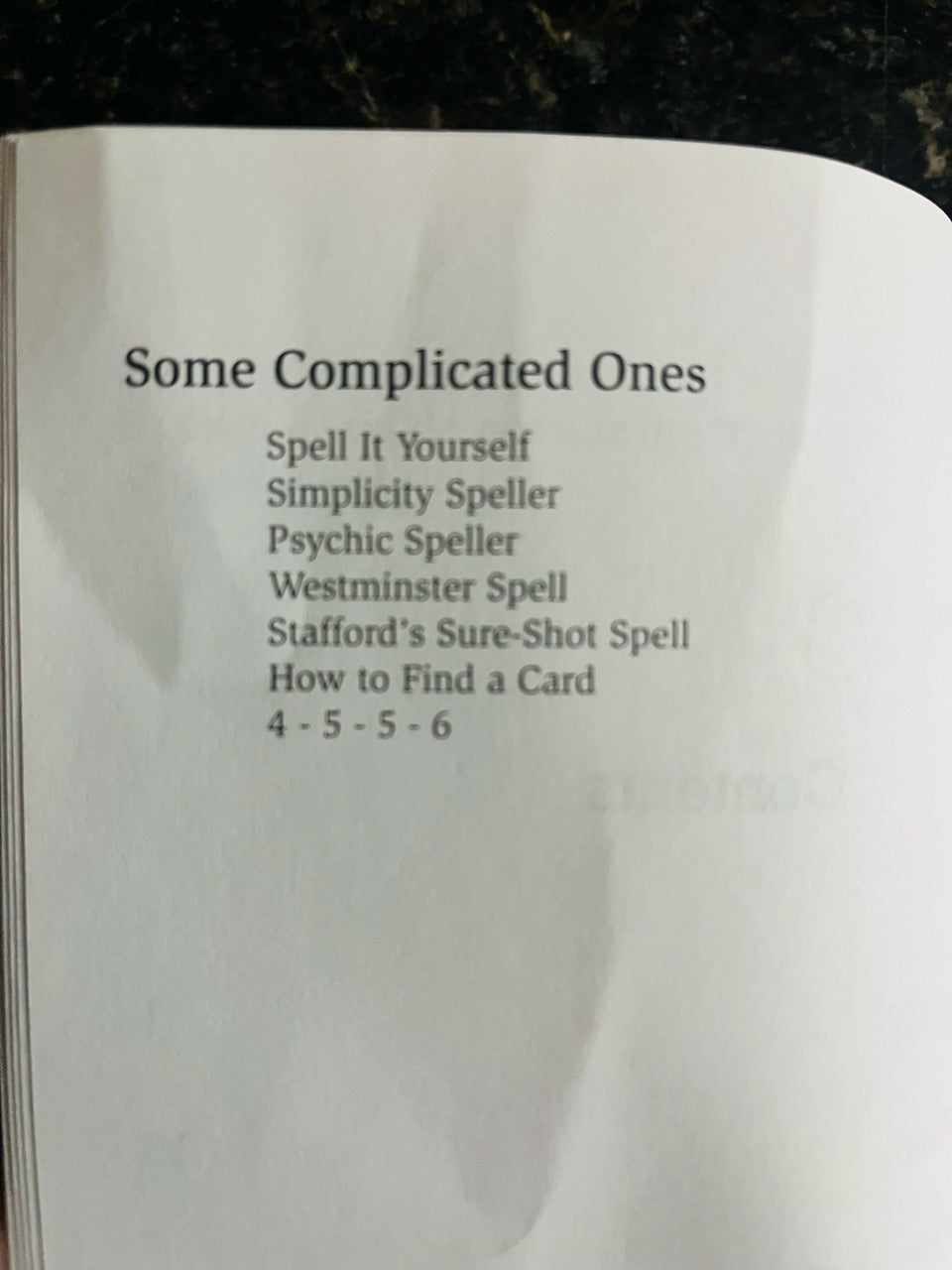 Spellers & Calculated Magic - Kevin Menard