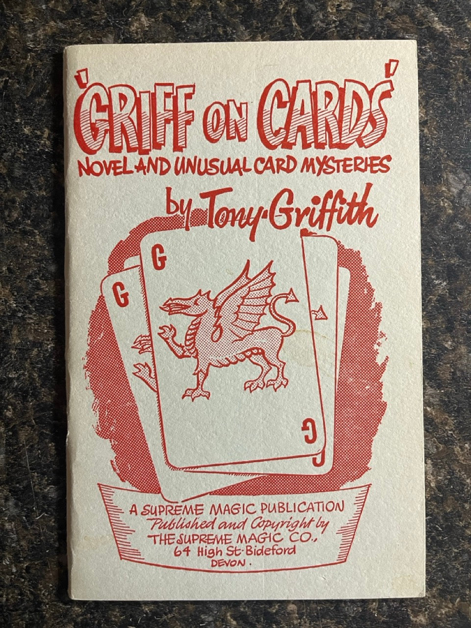 Griff On Cards - Tony Griffith