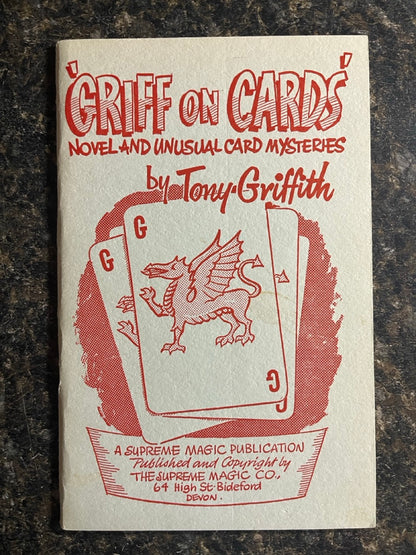 Griff On Cards - Tony Griffith