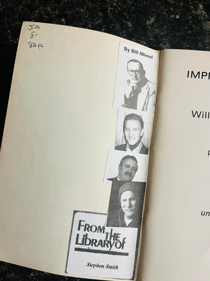 Improvisations - William P. Miesel