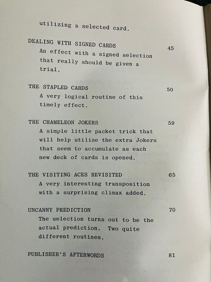 Improvisations - William P. Miesel