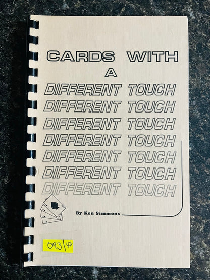Cards With A Different Touch - Ken Simmons
