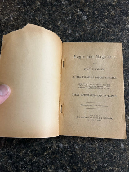 Carter's Magic & Magicians - Chas. J. Carter