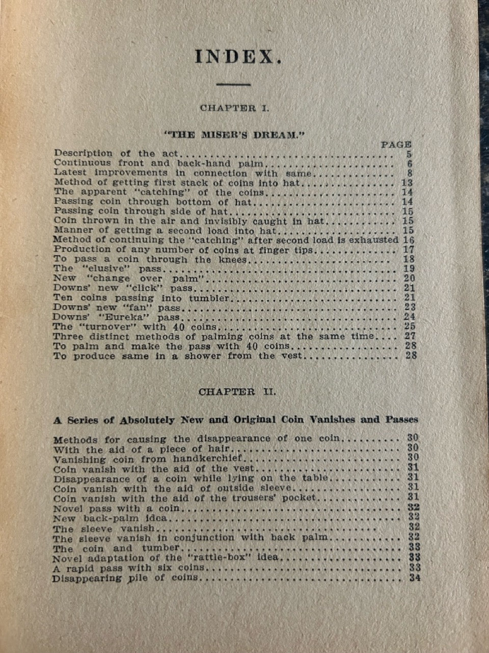 Tricks With Coins - T. Nelson Downs