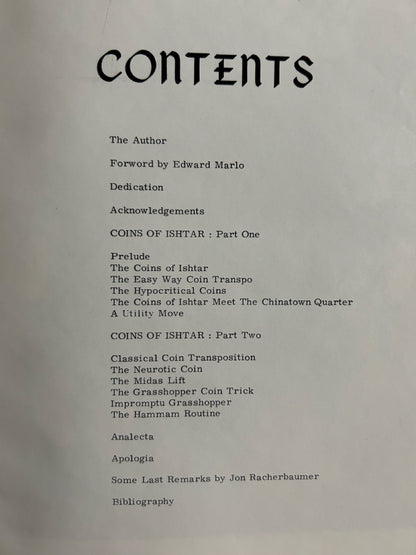 The Coins of Ishtar - Jules DeBarros (Limited Ed. HC)