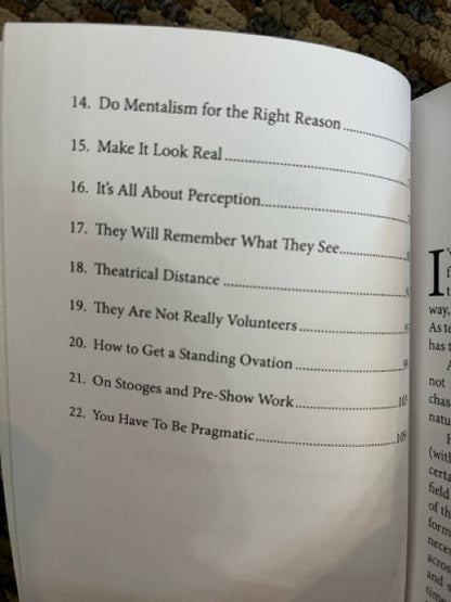 The Professional Mentalist's Field Manual - Richard Osterlind