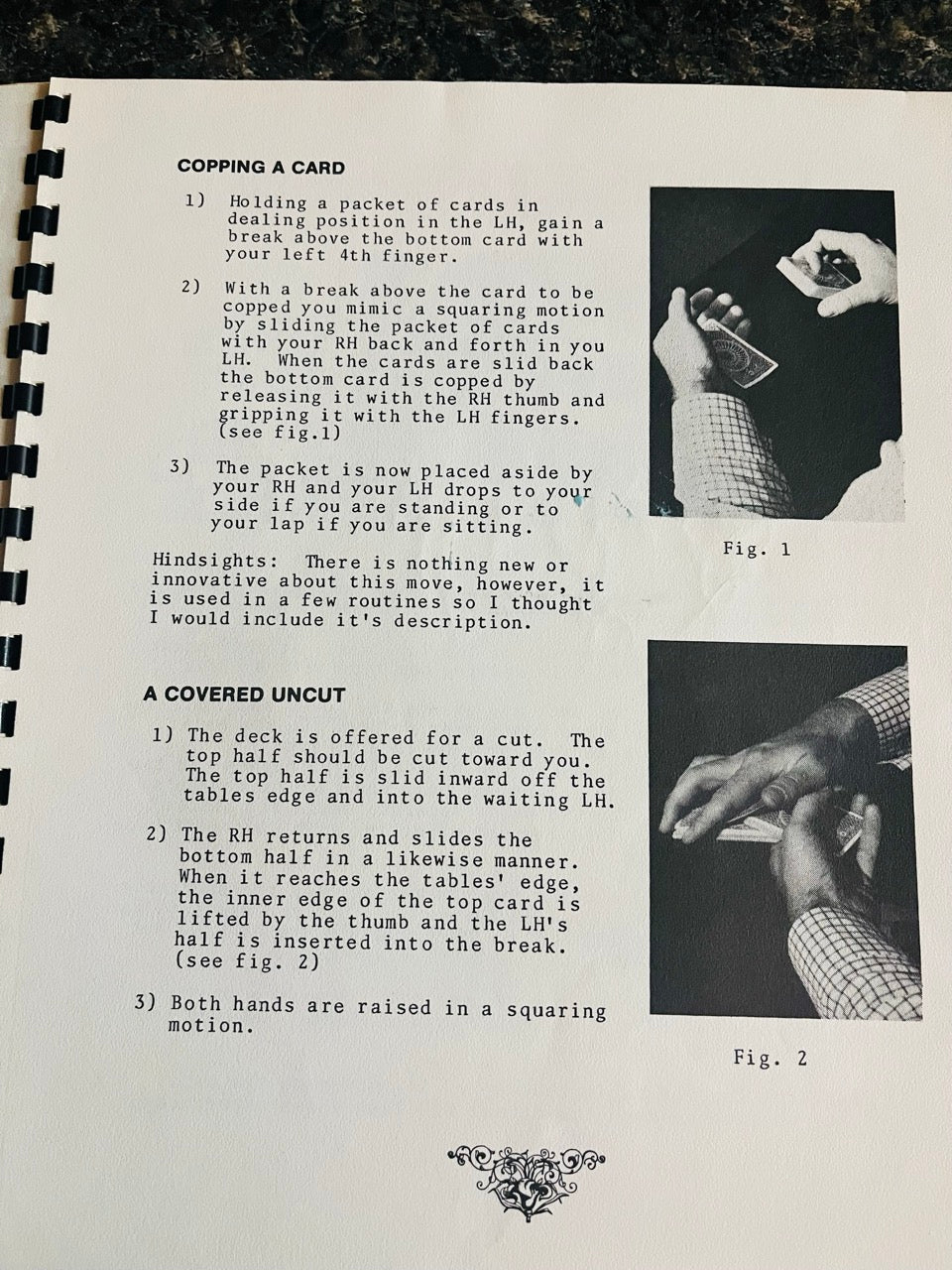 The Close-Up Magic Manuscript - John Henderson - SIGNED