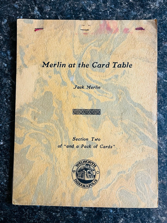 Merlin At The Card Table - Jack Merlin