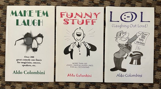 3 Aldo Colombini Comedy Titles