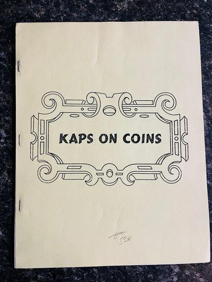Kaps on Coins/ Kaps on Kards - Fred Kaps