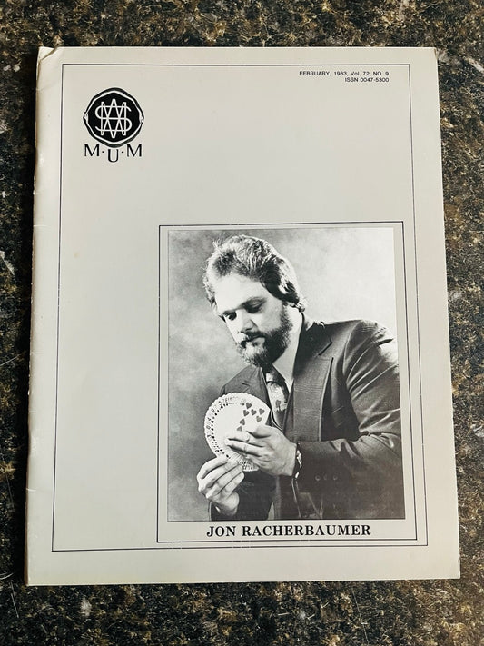 M.U.M Magazine - John Racherbaumer issue