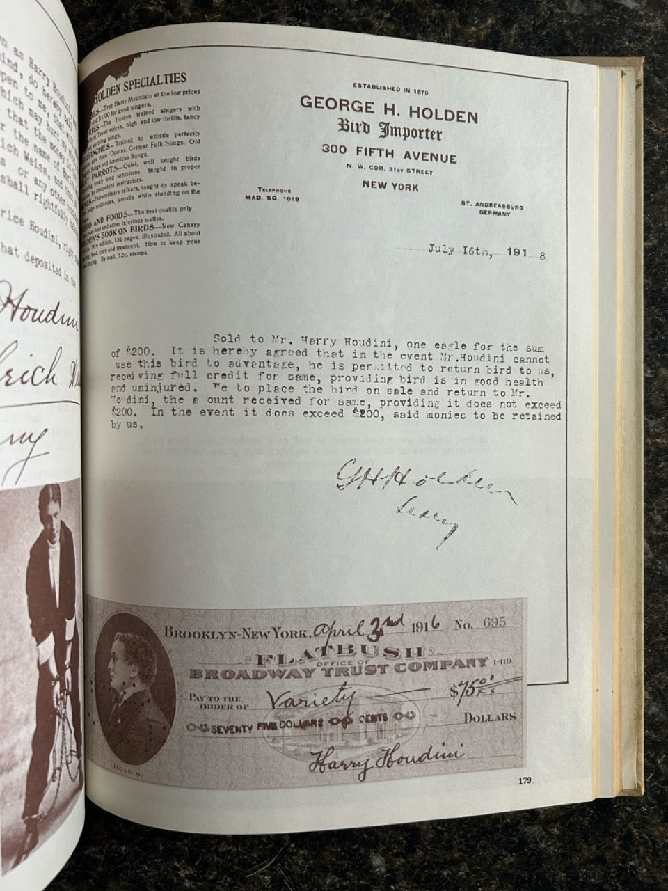 The Original Houdini Scrapbook - Walter B. Gibson