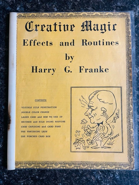 Creative Magic Effects & Routines - Harry G. Franke