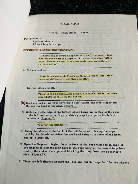 SANDsational Rope - George Sands