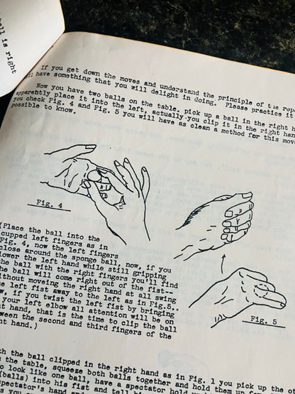 Irv Weiner's Sponge Ball Routine