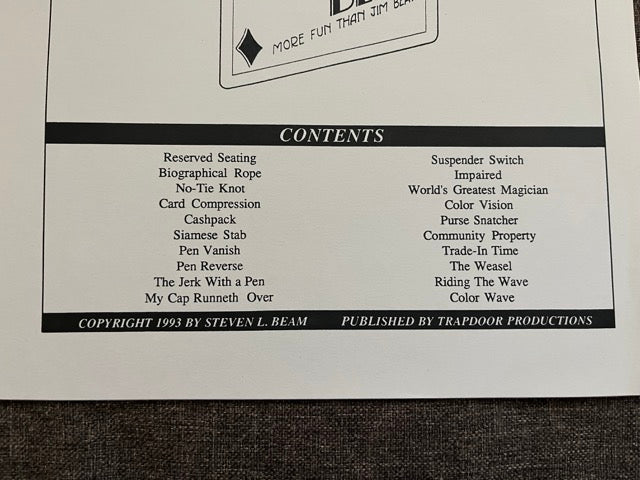 Magic With No Entertainment Value II - Steve Beam