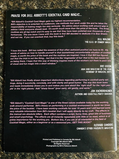 Cocktail Card Magic - Bill Abbott