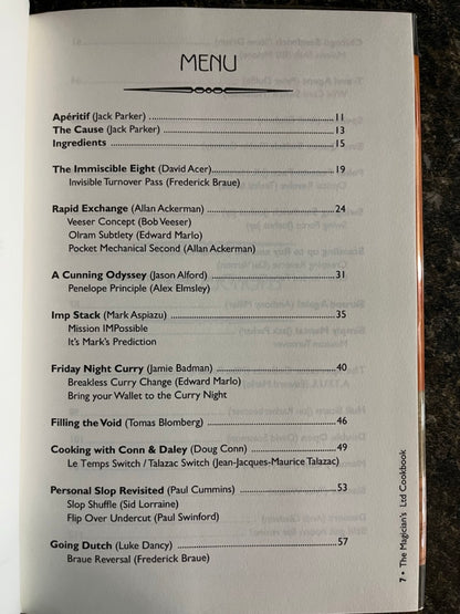 The Magician's LTD Cookbook - Andi Gladwin