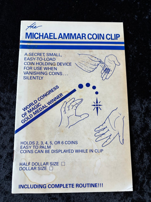 The Michael Ammar Coin Clip (Instructions only)