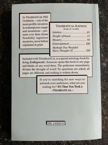 Thabbatical - Phil Goldstein