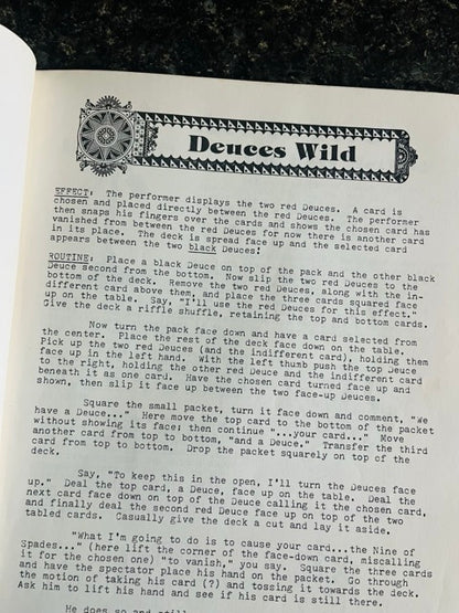 Impromptu Card Magic, Folio #2- Nick Trost