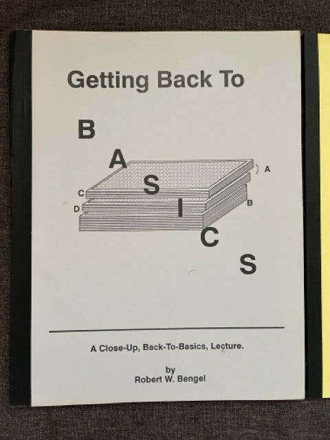 Getting Back To Basics/Back To Basics 2 - Robert W. Bengel